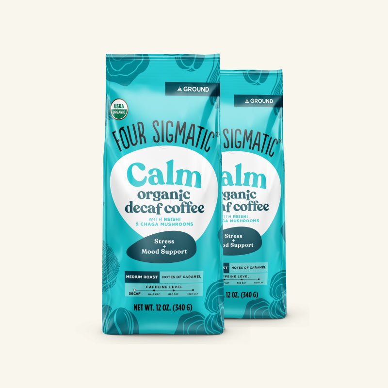 US Four Sigmatic Calm Decaf Ground Coffee - Medium
