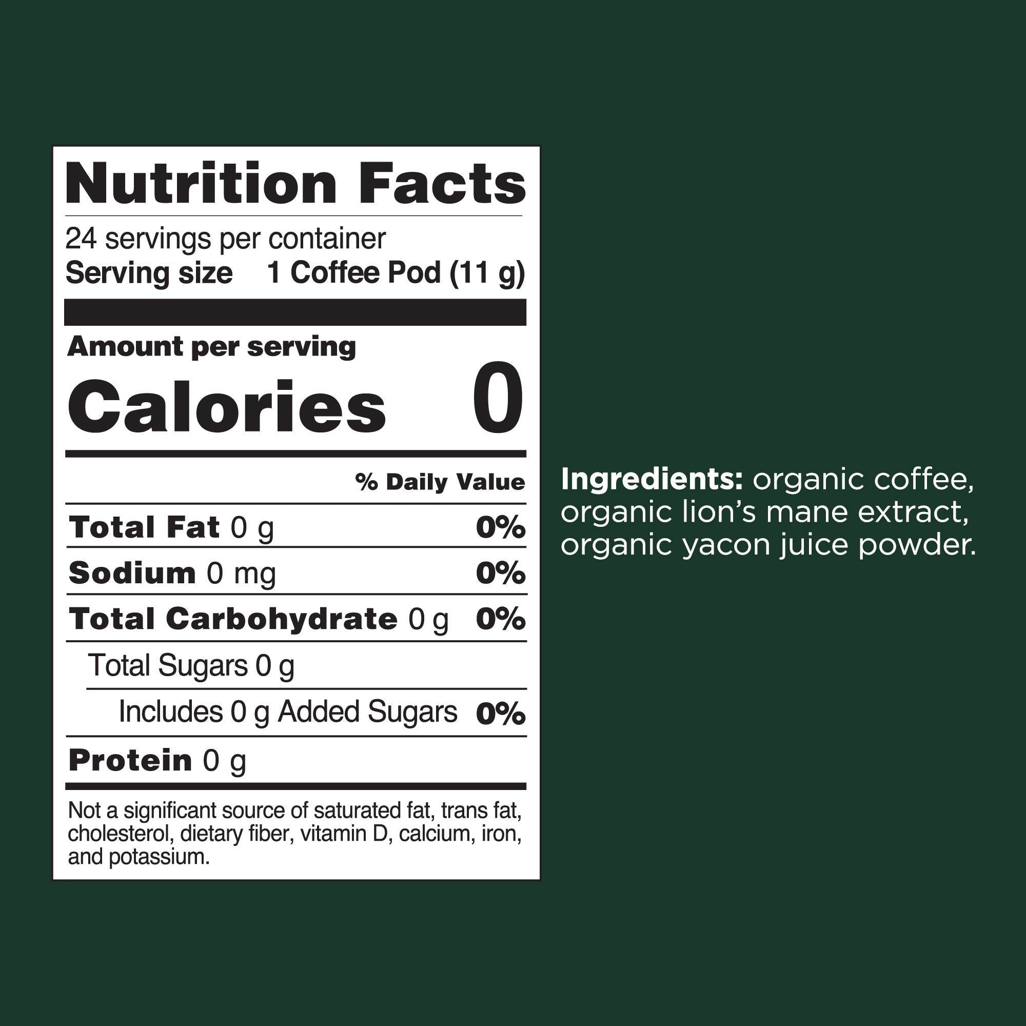 US Four Sigmatic Focus Coffee Pods (24ct)