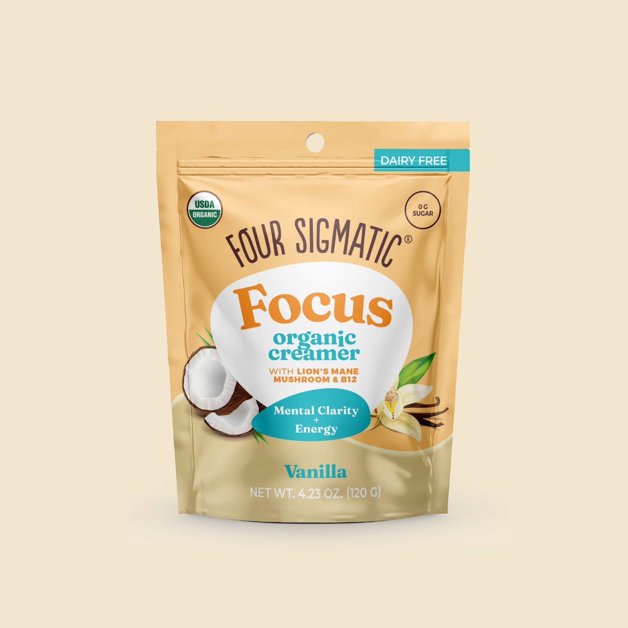 US Four Sigmatic Focus Creamer – Vanilla