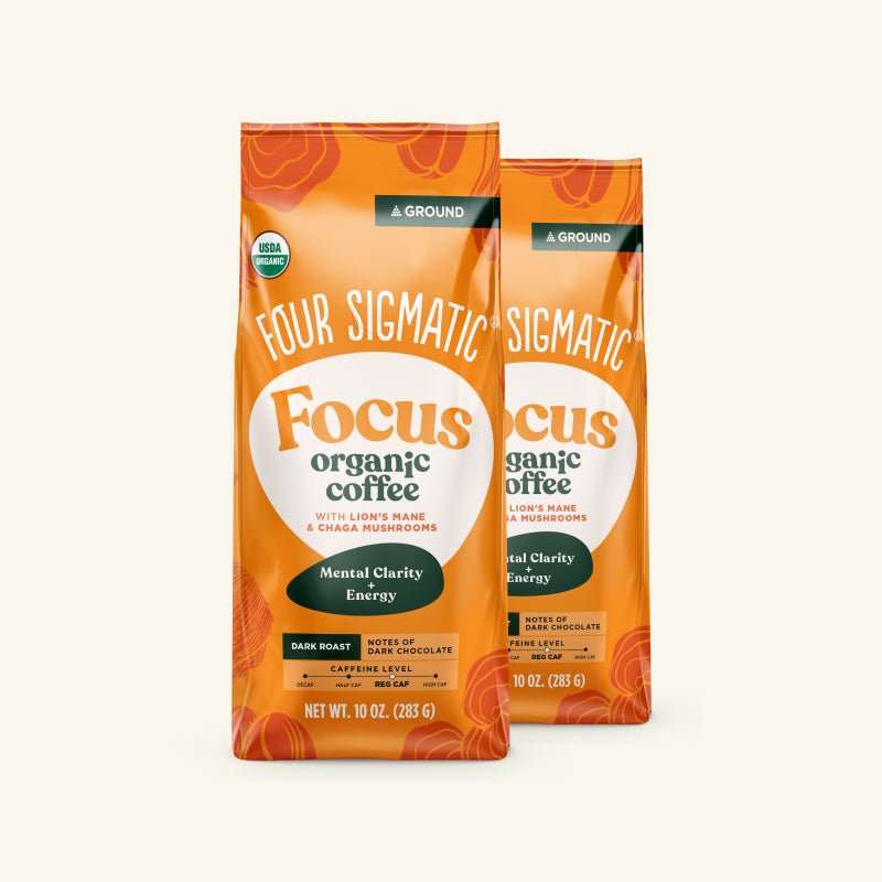 US Four Sigmatic Focus Ground Coffee - Dark Roast