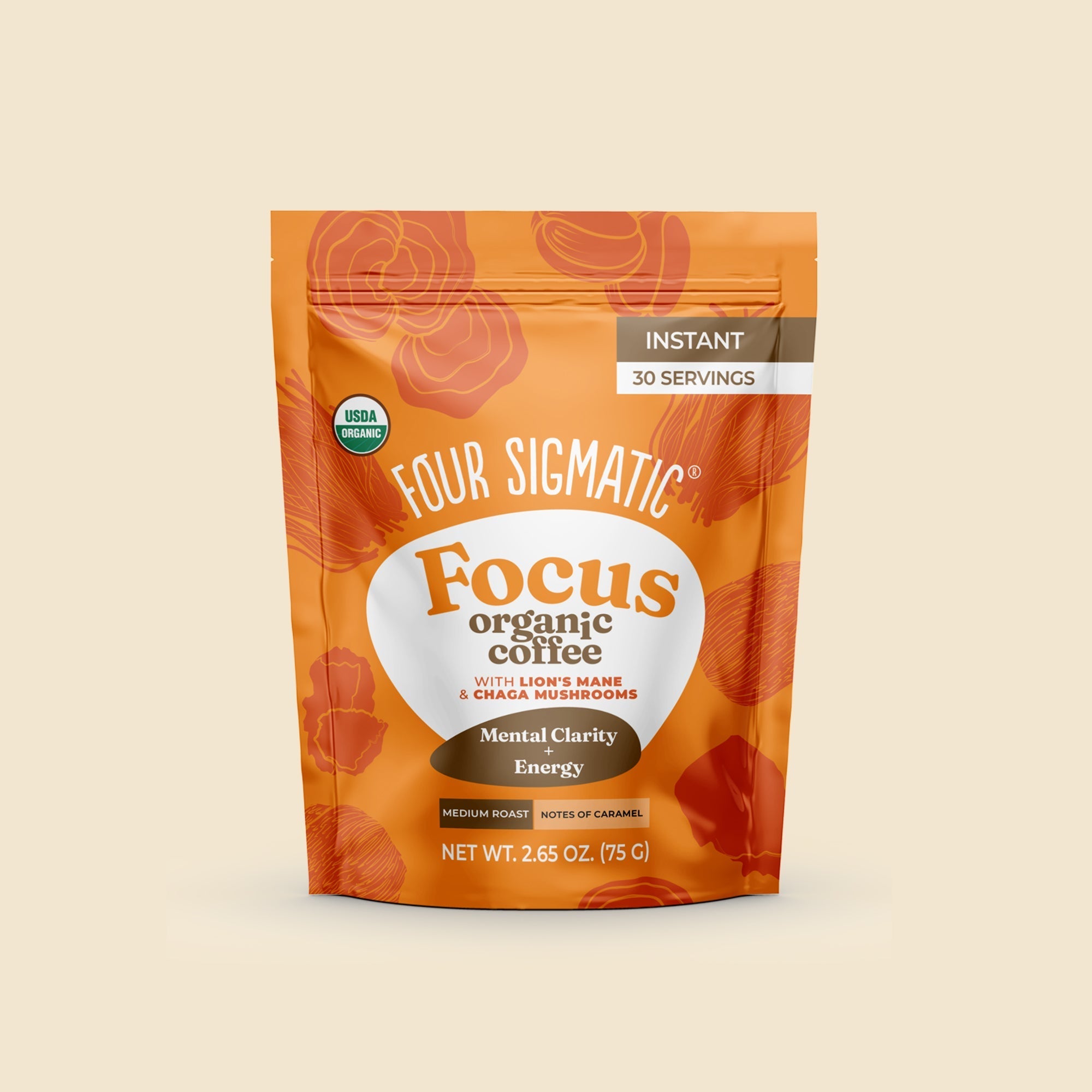 US Four Sigmatic Focus Instant Coffee Multiserve