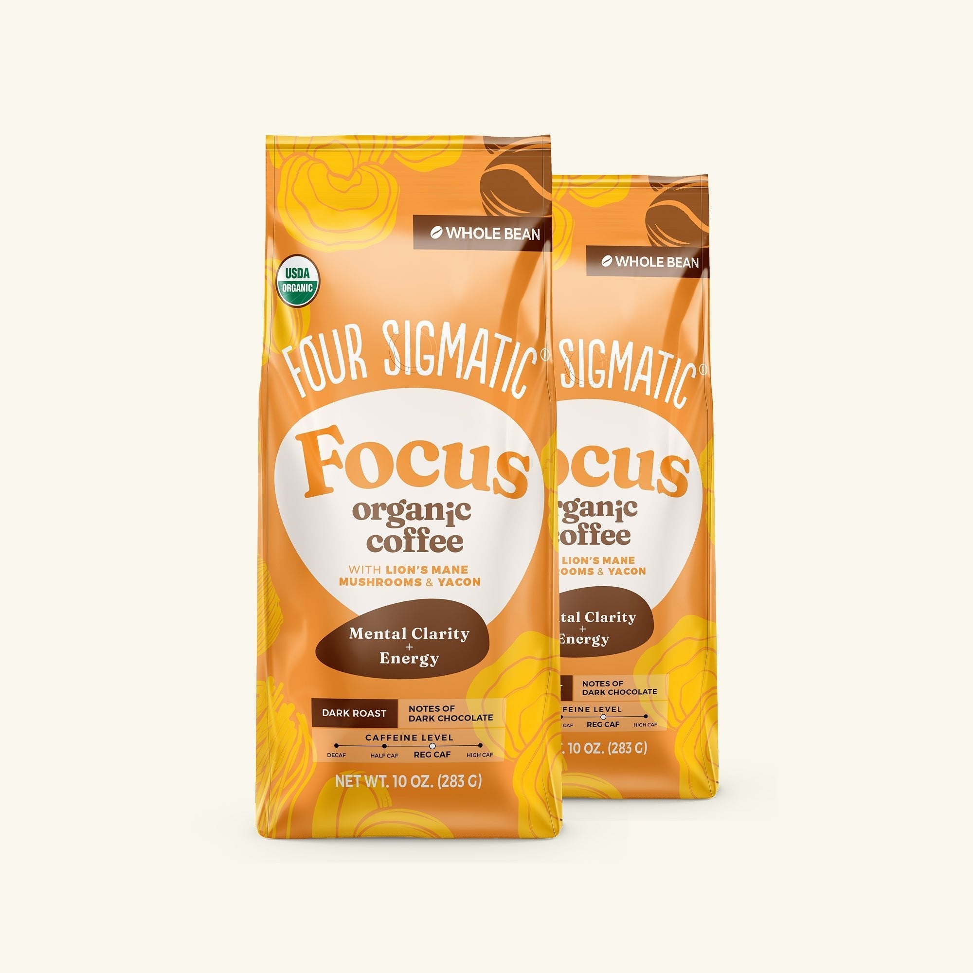 US Four Sigmatic Focus Whole Bean Coffee