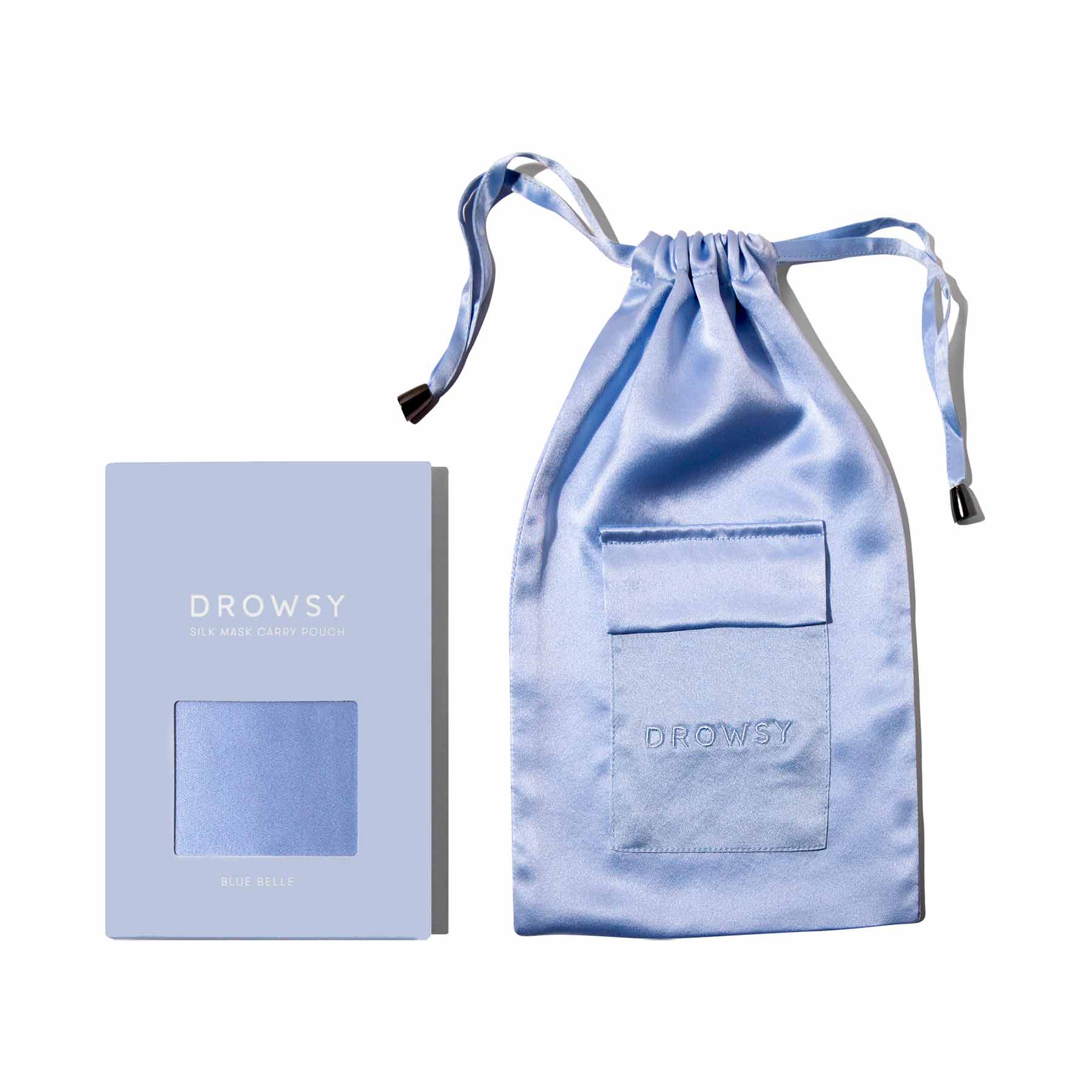 USA - DrowsyB2B Blue Belle Silk Carry Pouch