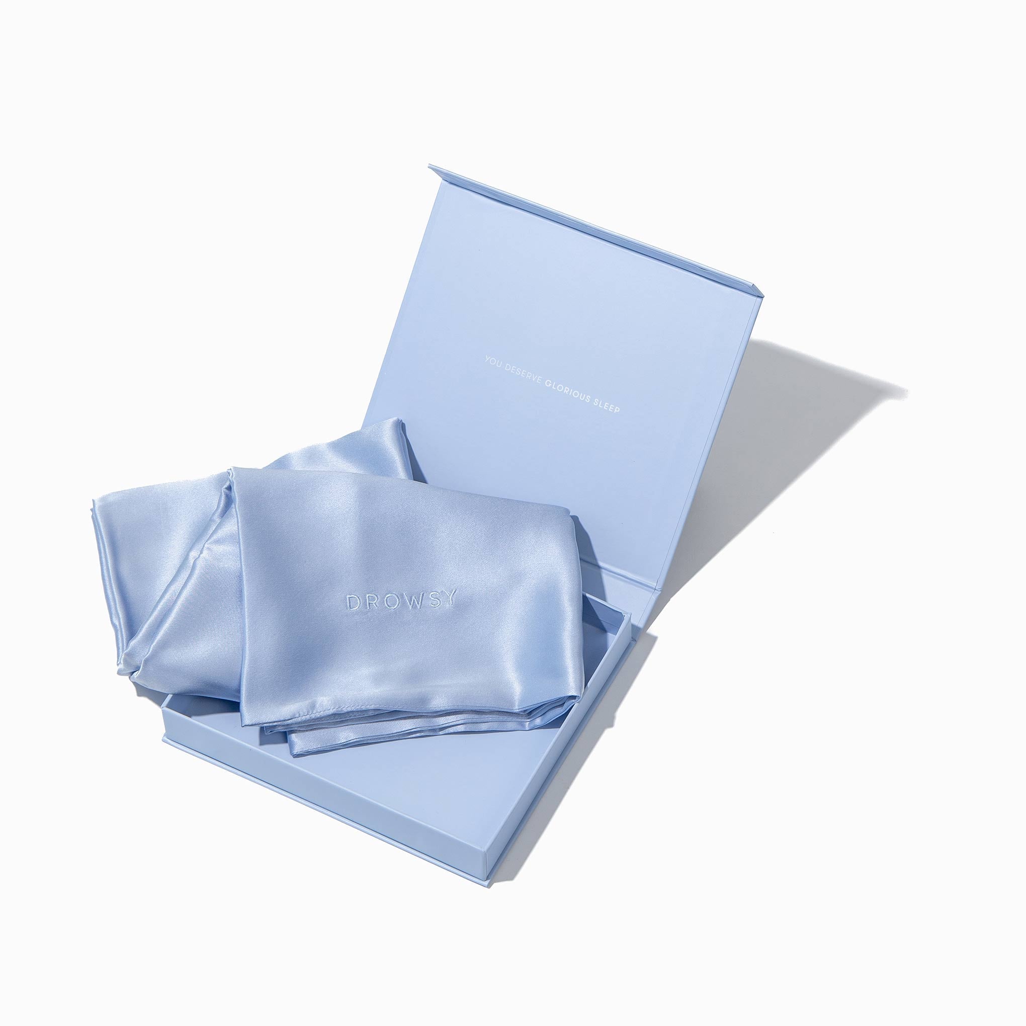 USA - DrowsyB2B Blue Belle Silk Pillowcase