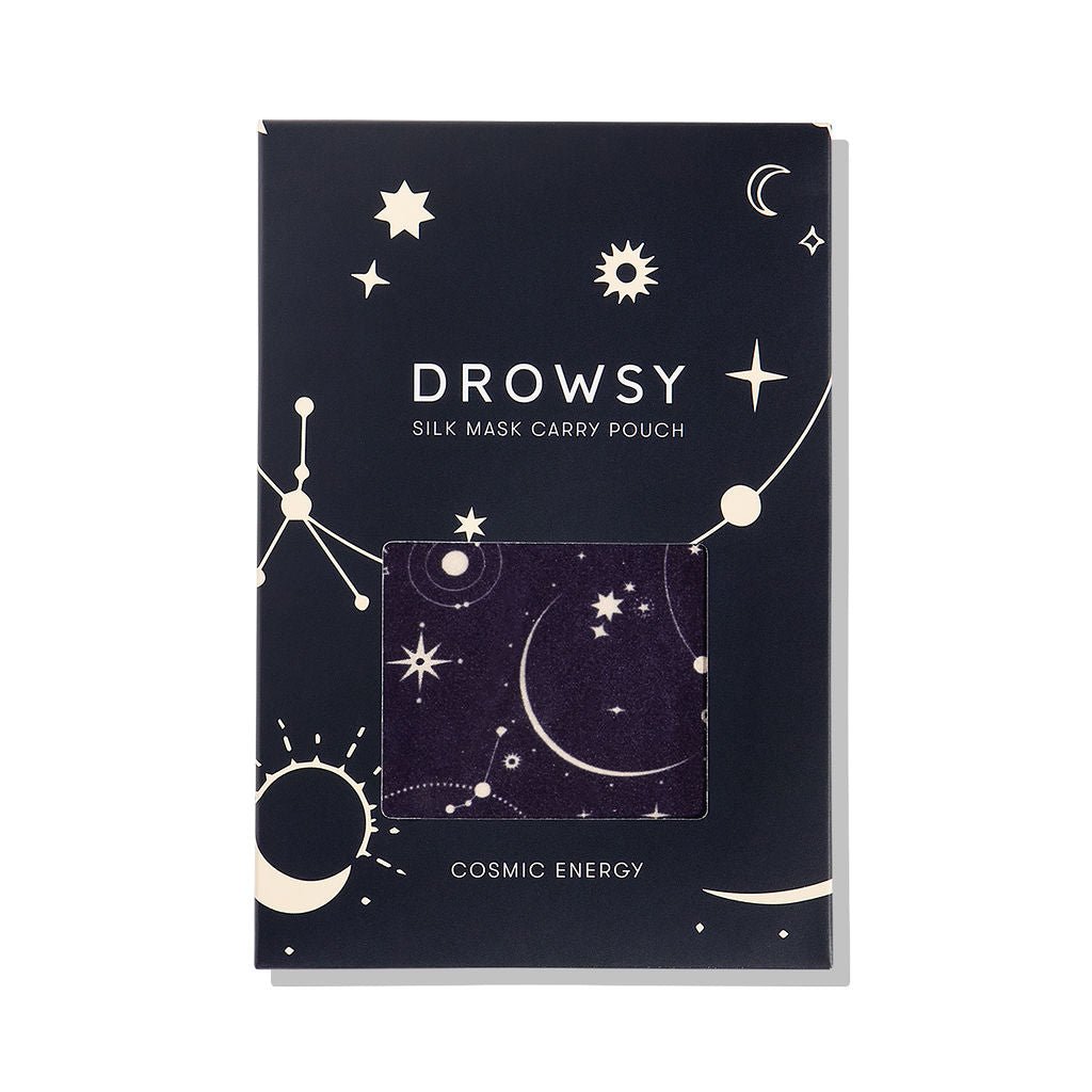 USA - DrowsyB2B Cosmic Energy Silk Carry Pouch