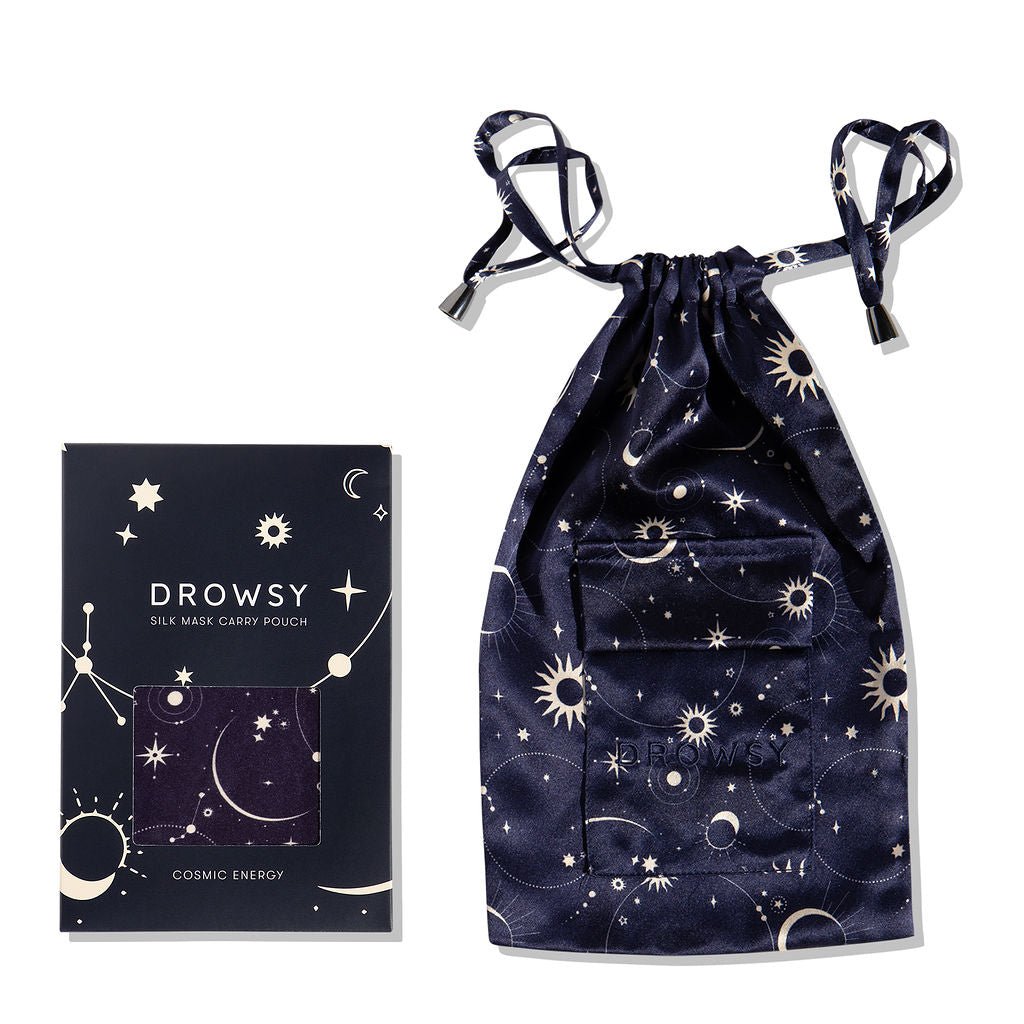 USA - DrowsyB2B Cosmic Energy Silk Carry Pouch