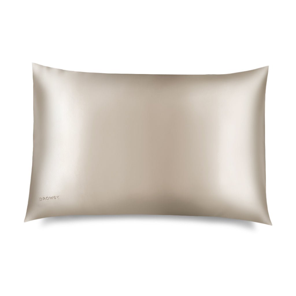 USA - DrowsyB2B Dusty Gold Silk Pillowcase