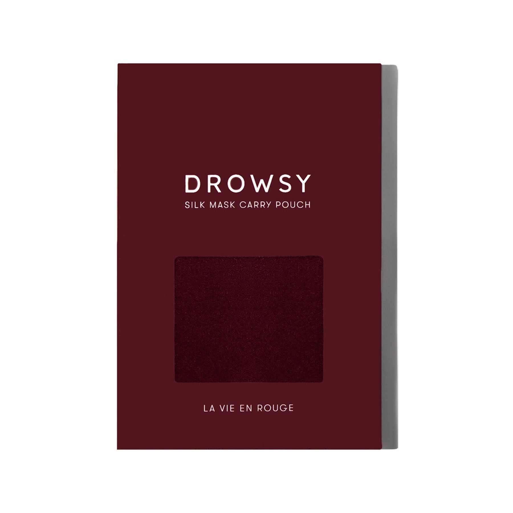 USA - DrowsyB2B La Vie En Rouge Silk Carry Pouch