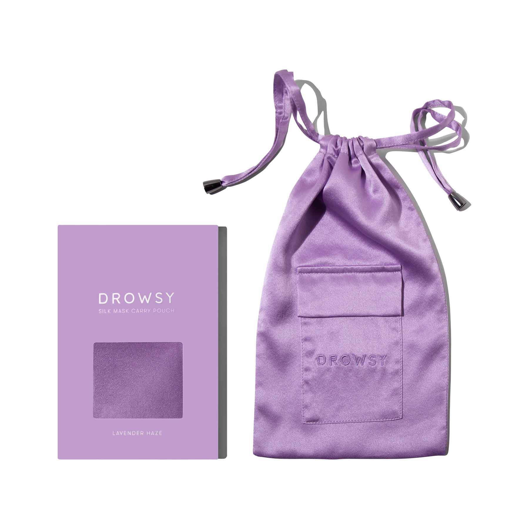 USA - DrowsyB2B Lavender Haze Silk Carry Pouch