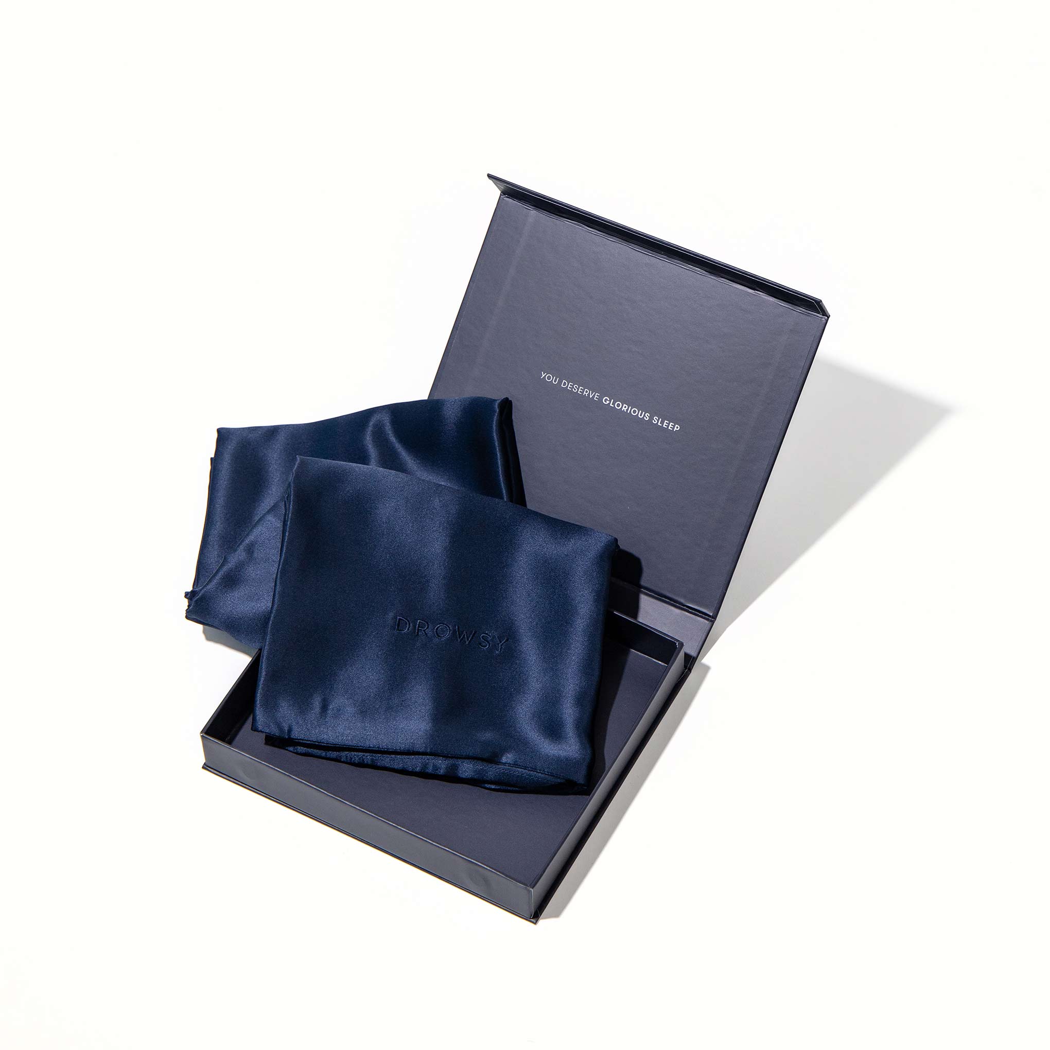 USA - DrowsyB2B Midnight Blue Silk Pillowcase