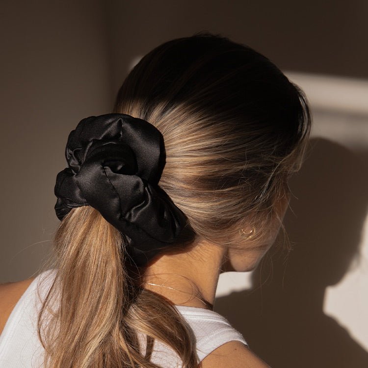 USA - DrowsyB2B Pillow Scrunchie - Black Jade