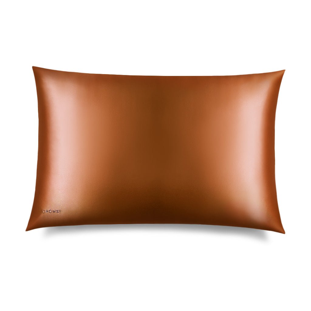 USA - DrowsyB2B Pumpkin Spice Silk Pillowcase