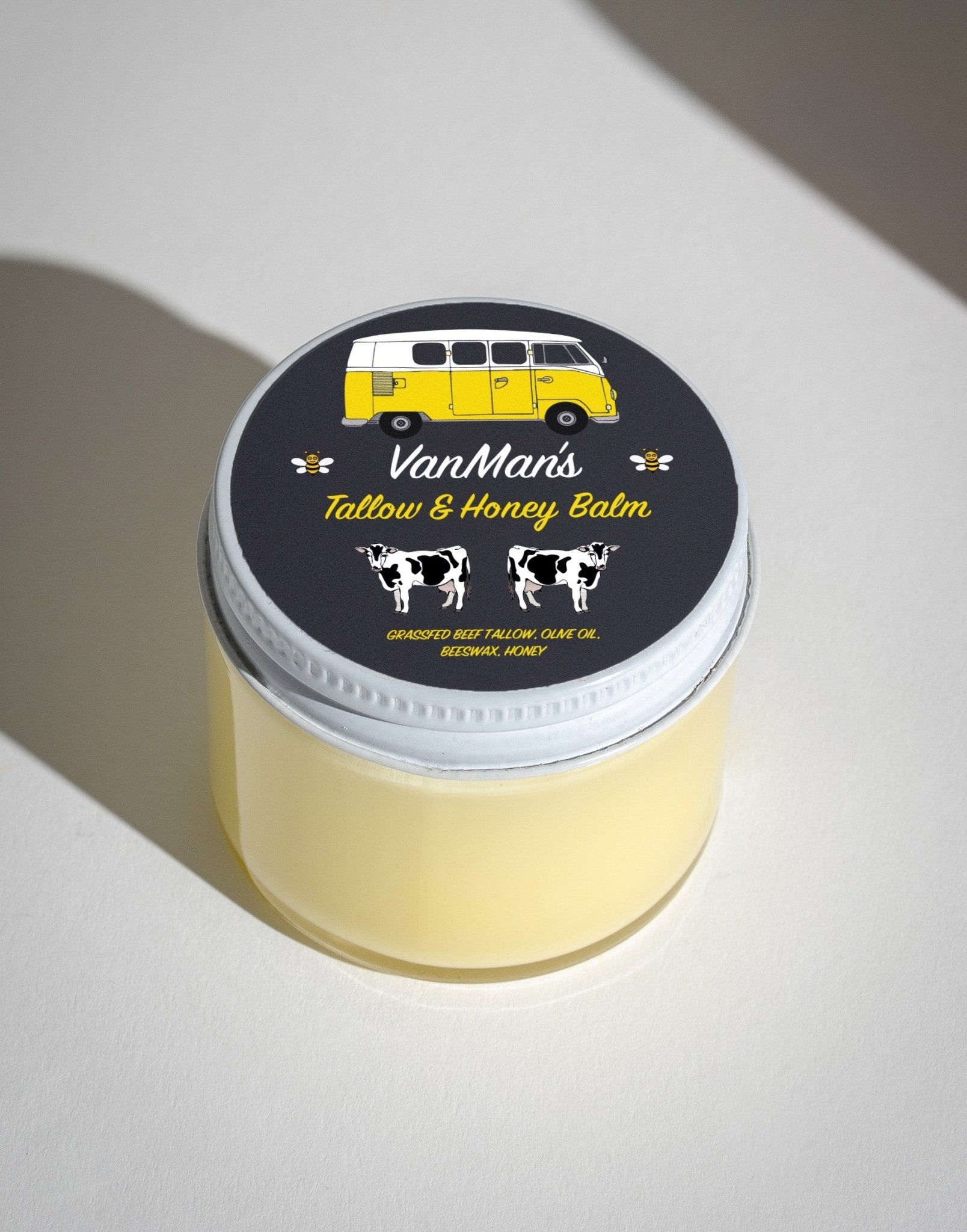 VanMan *No Essential Oils* VanMan's Tallow & Honey Balm - Classic