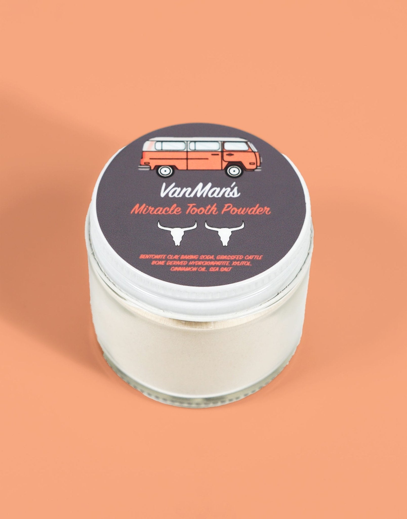 VanMan VanMan's Miracle Tooth Powder - Cinna - Bone 2 oz