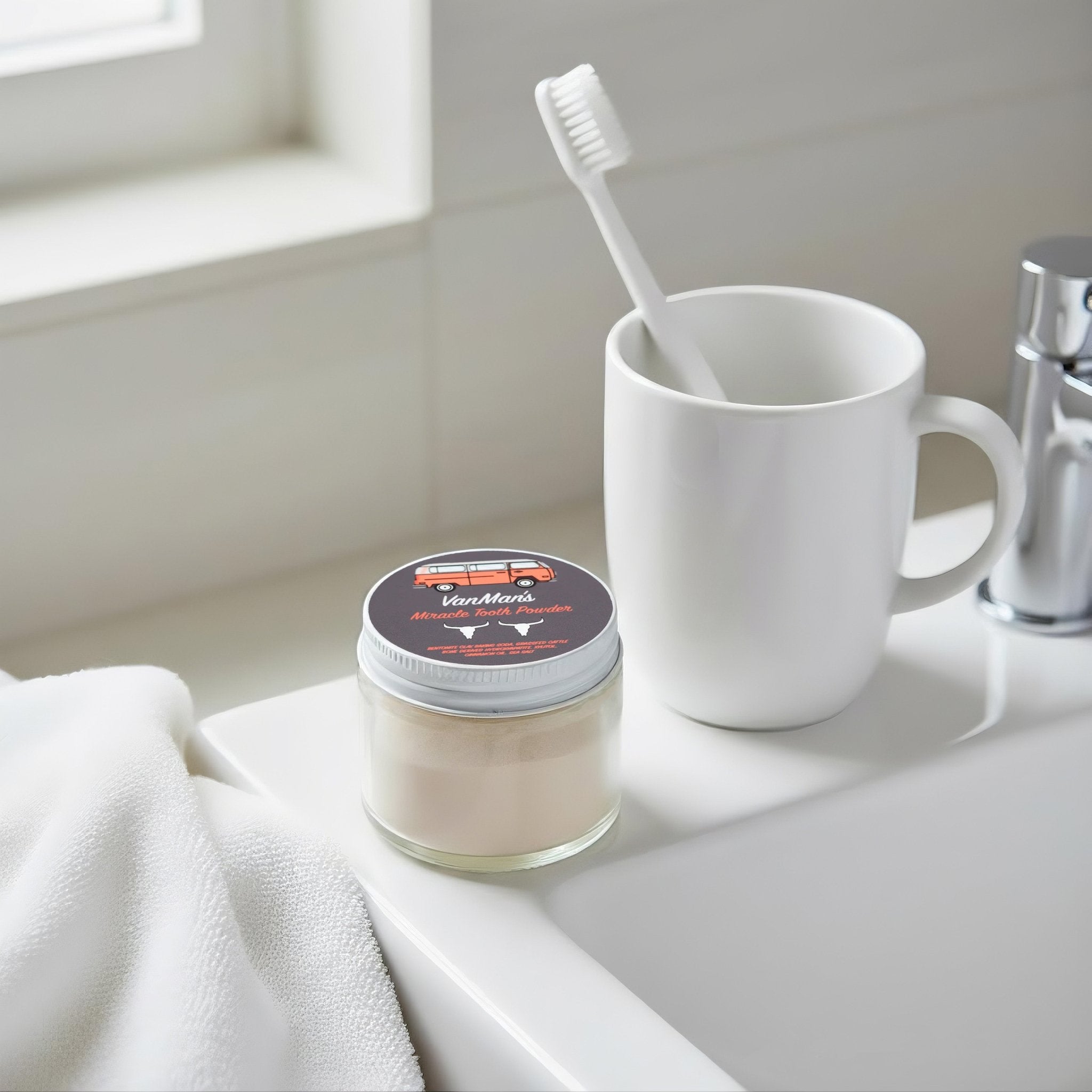 VanMan VanMan's Miracle Tooth Powder - Cinna - Bone 2 oz