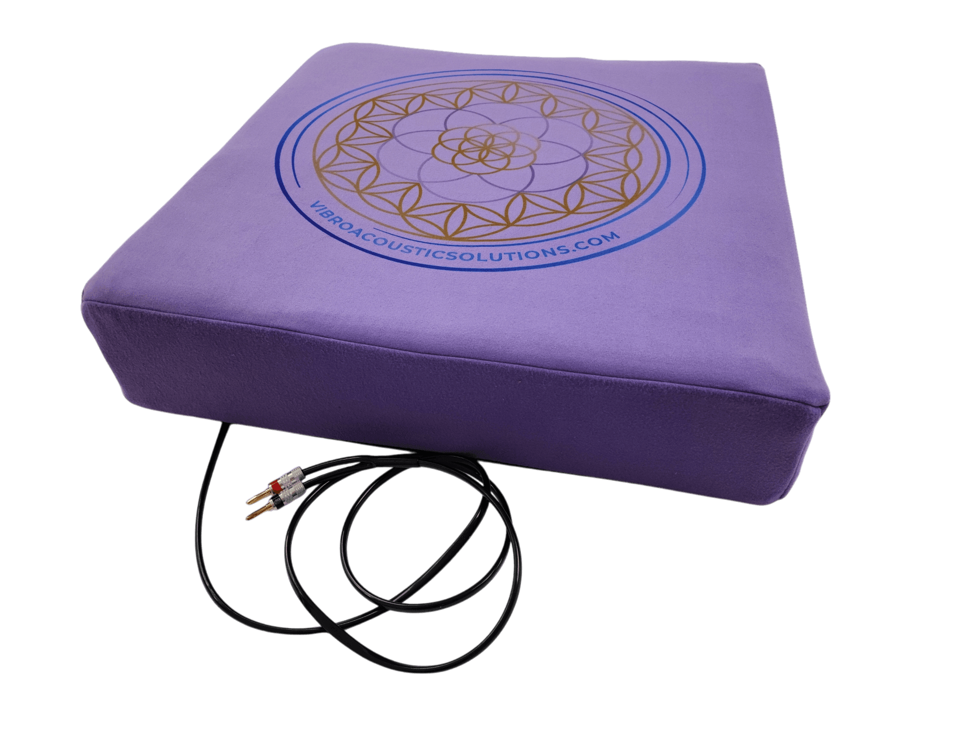 Vibroacoustic Solutions Vibroacoustic Therapy Meditation Cushion bundle with custom amplifier