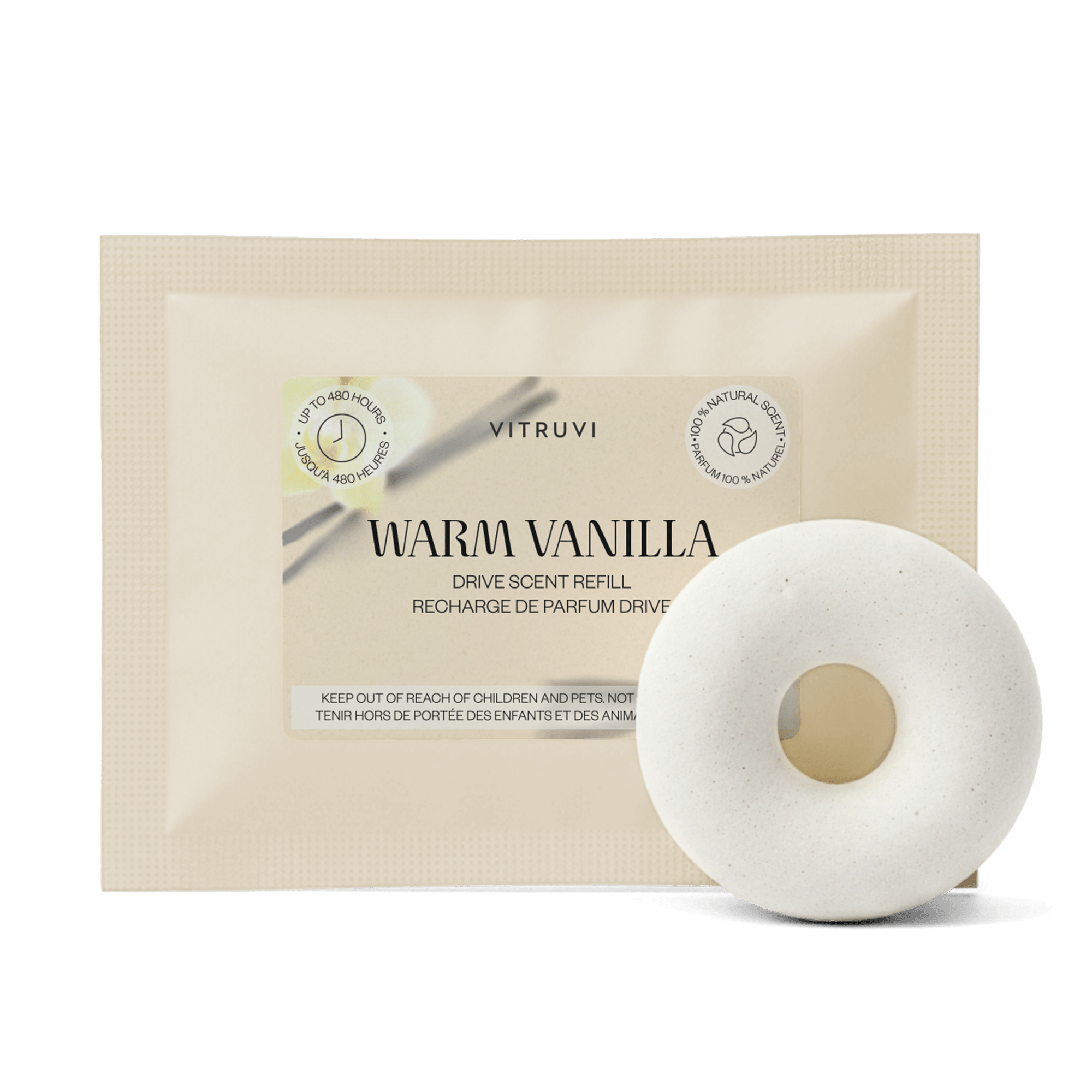 Vitruvi US Warm Vanilla Drive Scent Refill