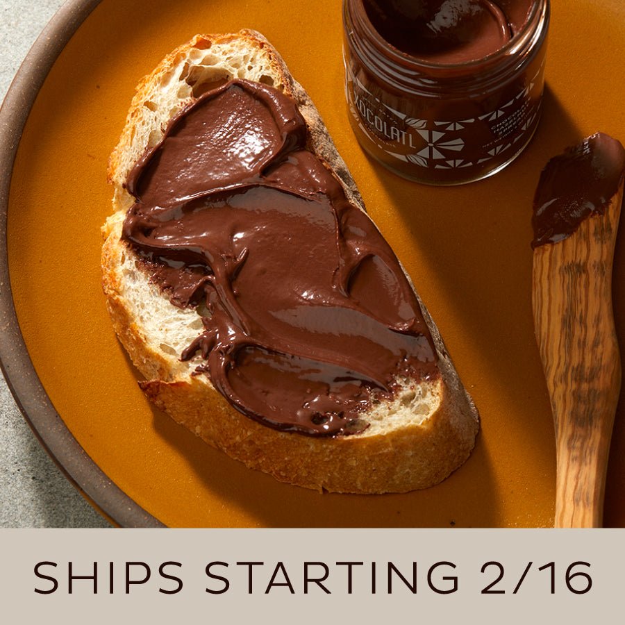 Xocolatl Small Batch Chocolate Chocolate Hazelnut Spread