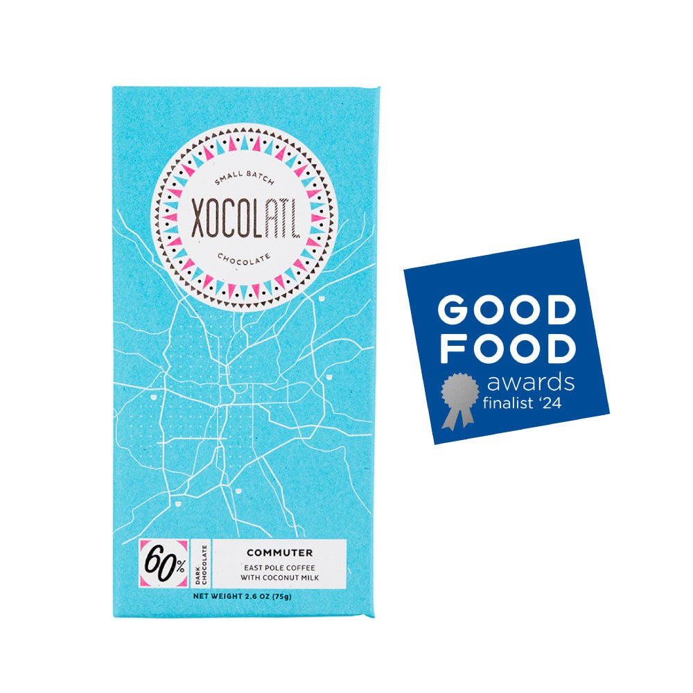 Xocolatl Small Batch Chocolate Commuter Coffee Dark Chocolate Bar