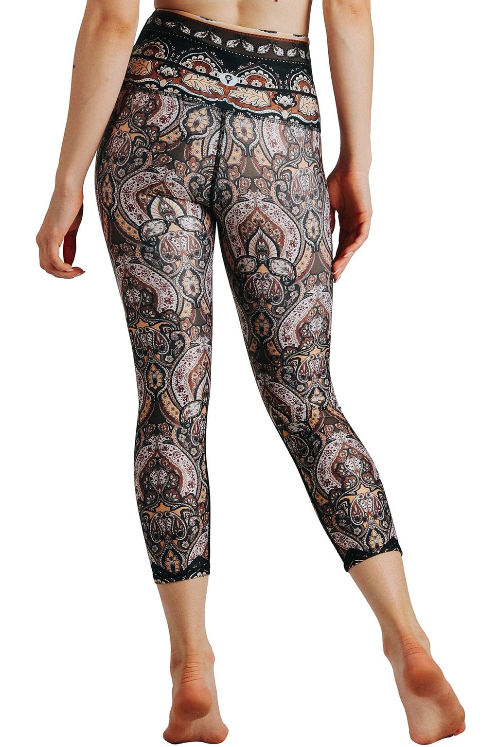 Yoga Democracy Capri Legging - Espresso Yourself