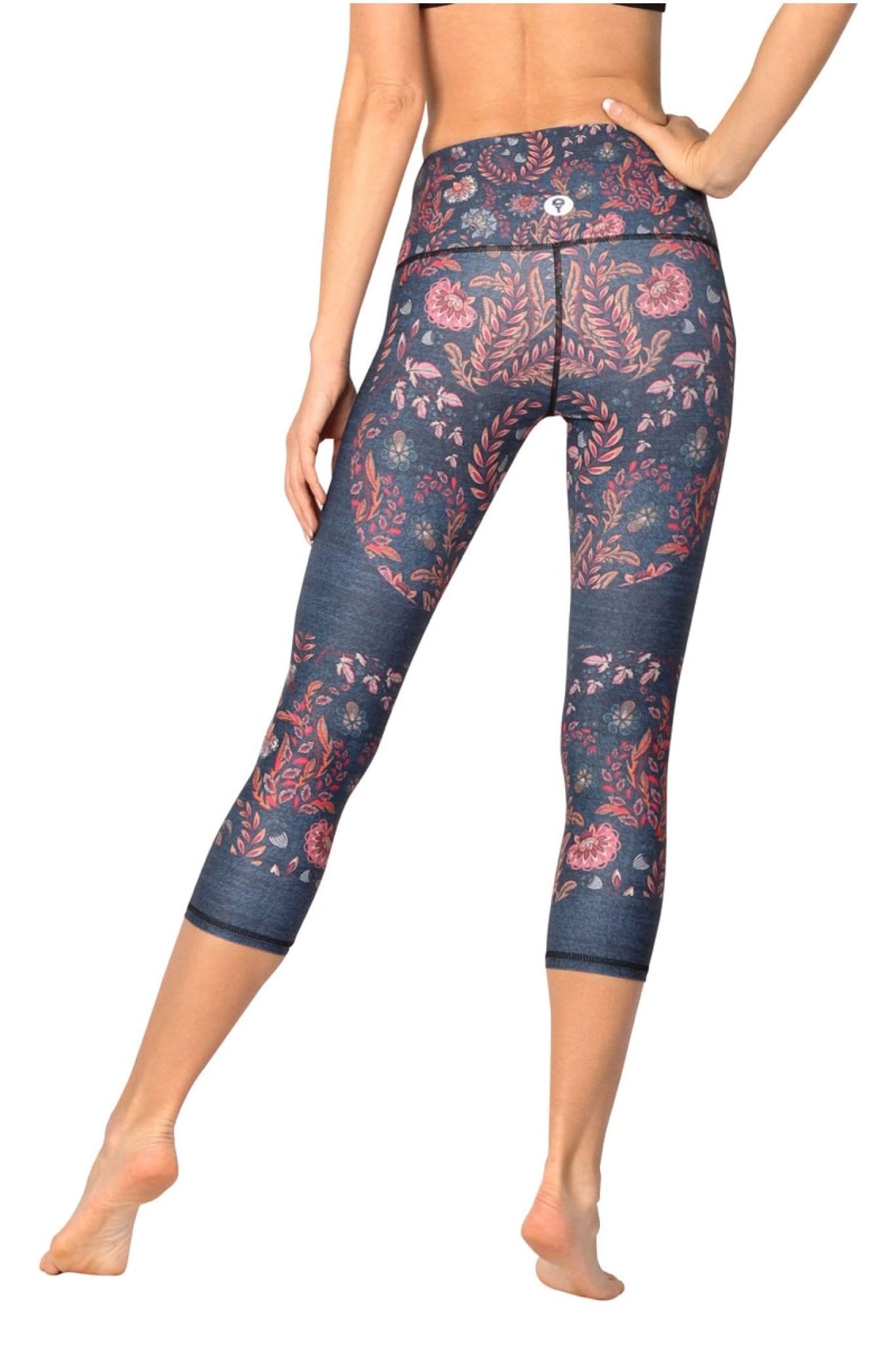 Yoga Democracy Capri Legging - Festival Denim