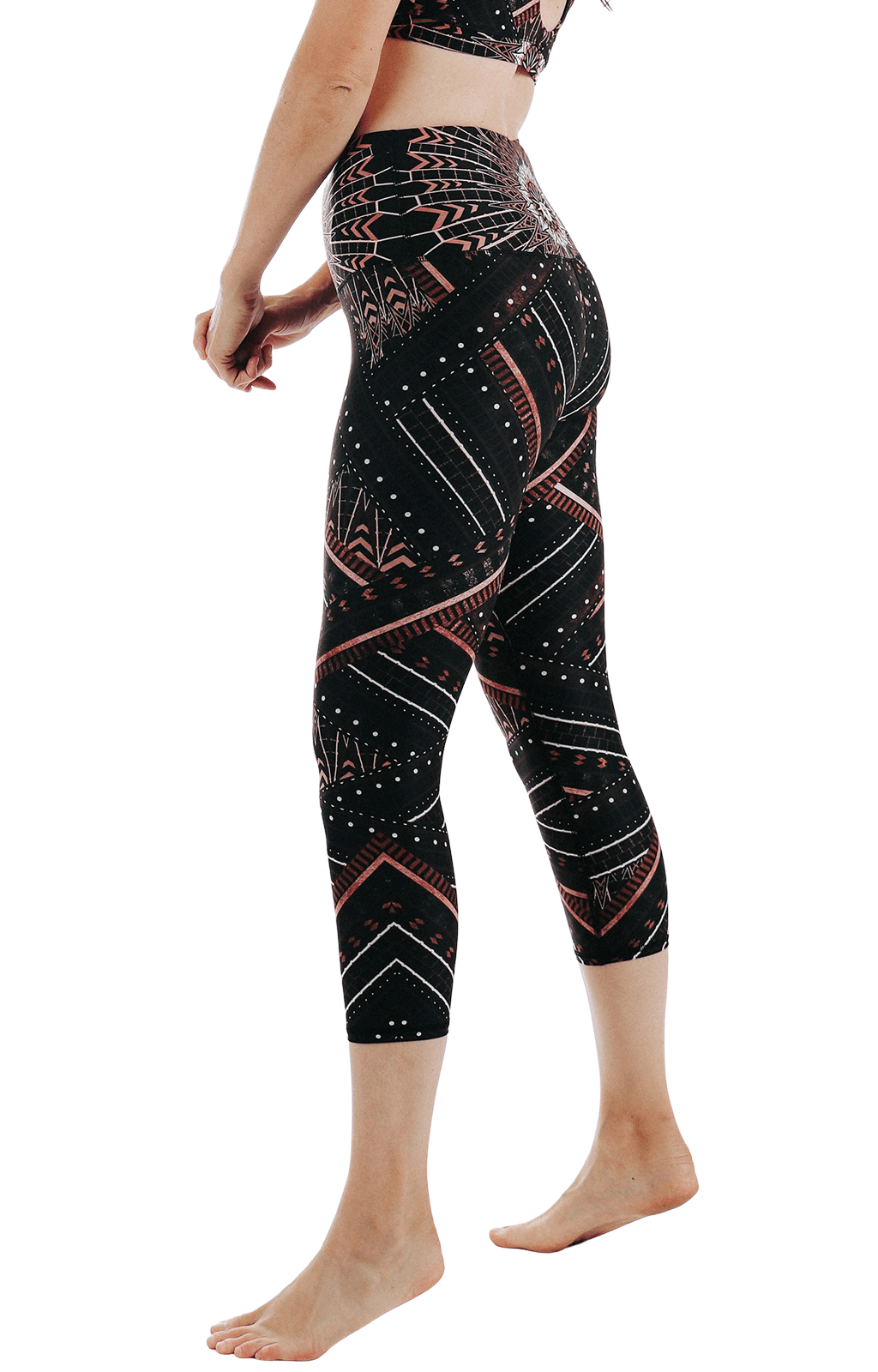 Yoga Democracy Capri Legging - Humble Warrior