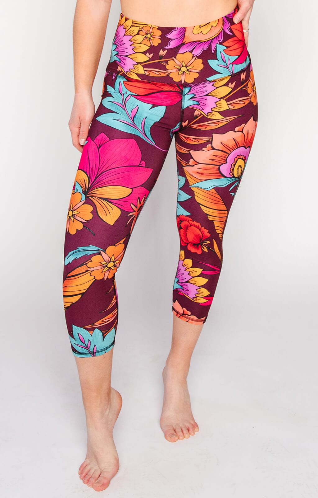 Yoga Democracy Capri Legging - Indie Flow