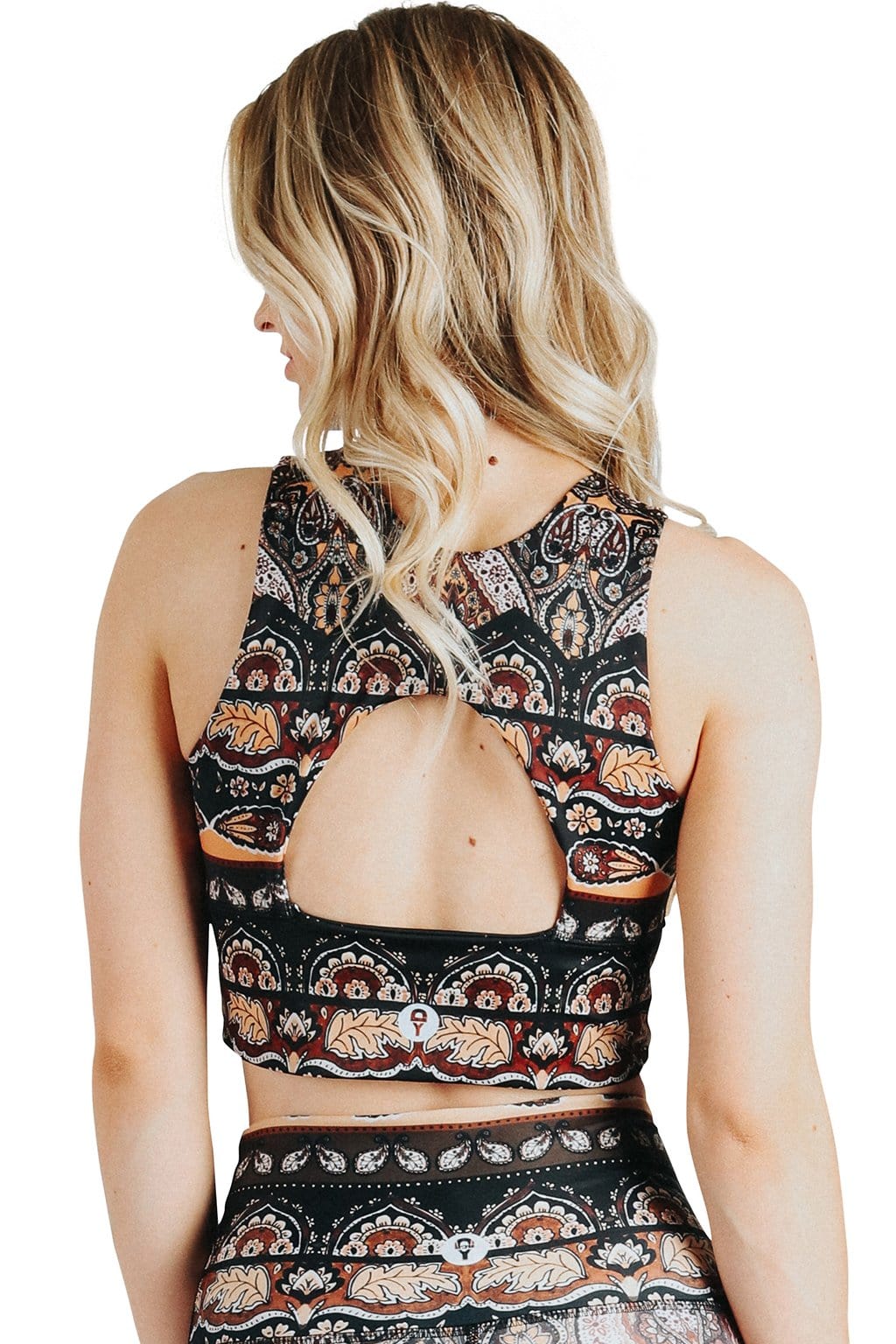 Yoga Democracy Free Range Sports Bra - Espresso Yourself