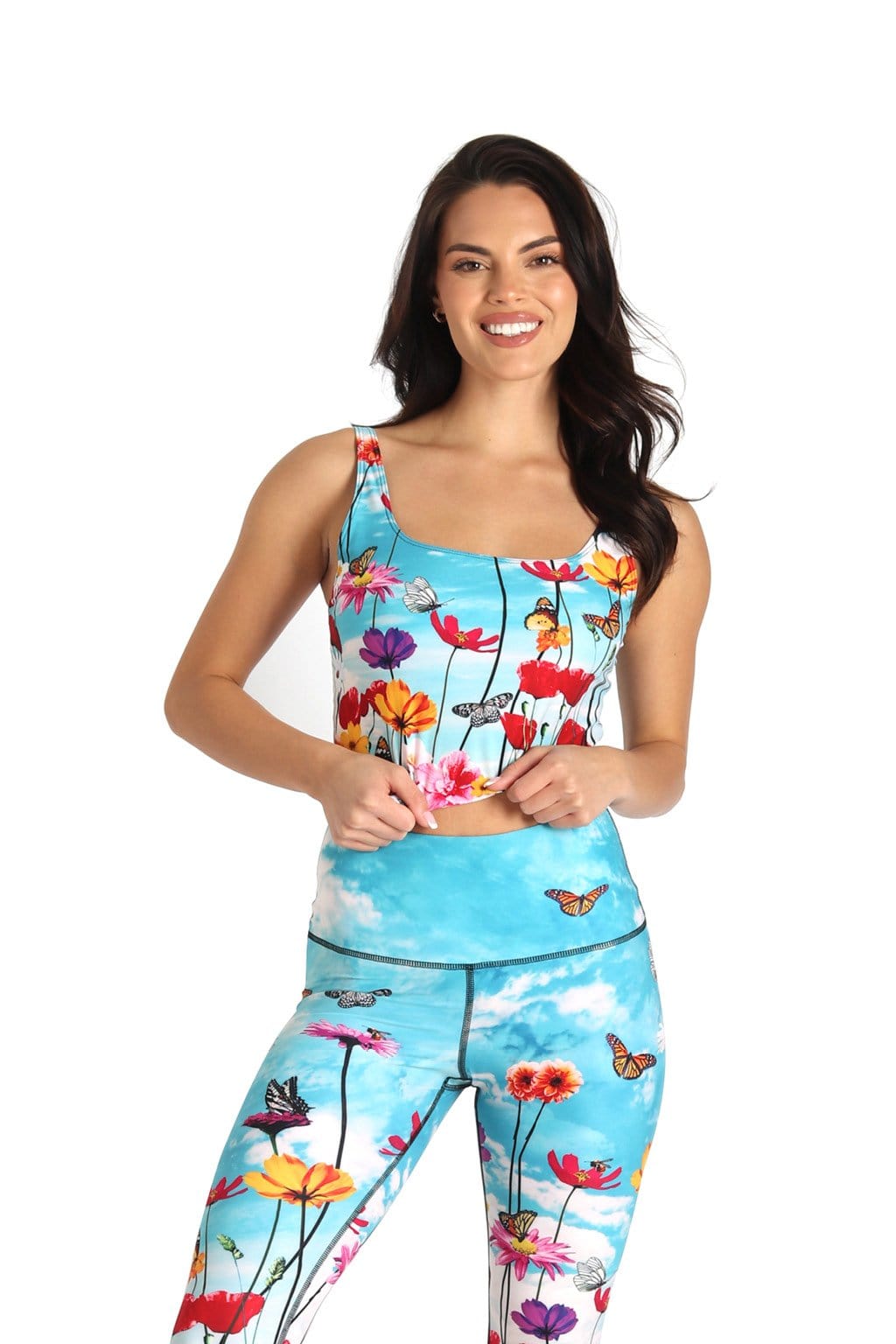 Yoga Democracy Om Tank - Flower Bomb