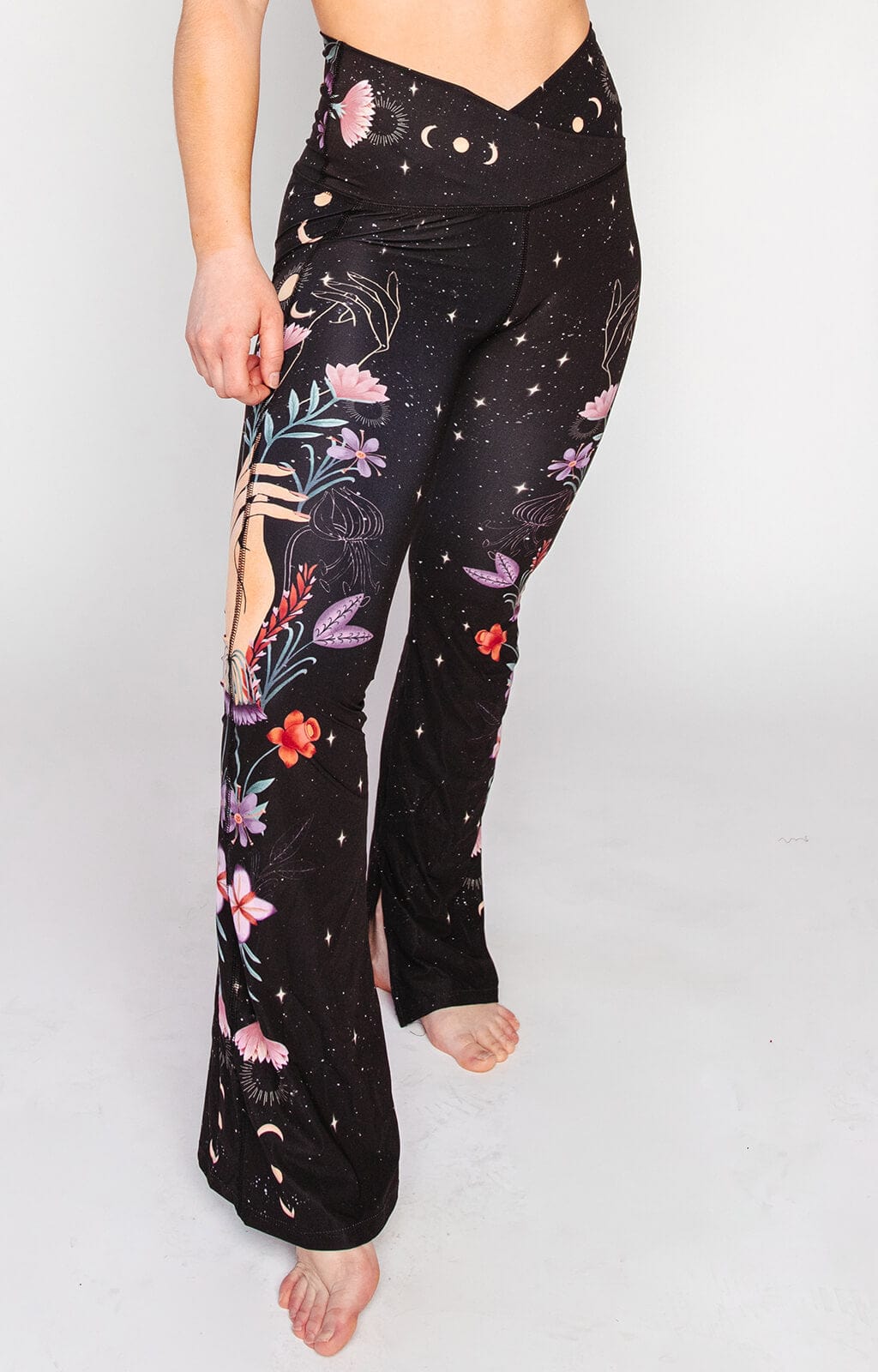Yoga Democracy Split ‘N Flare Pant - Celestial Timing