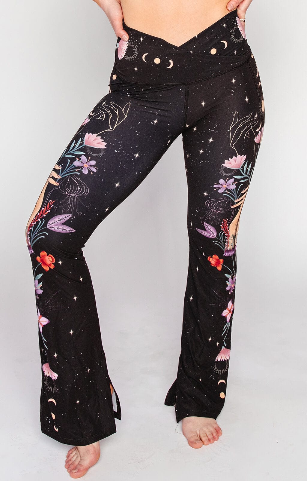 Yoga Democracy Split ‘N Flare Pant - Celestial Timing