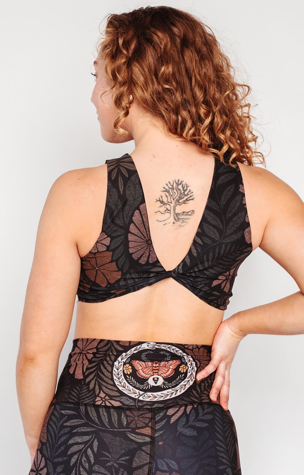 Yoga Democracy Twist & Turn Bra - Ouroboros