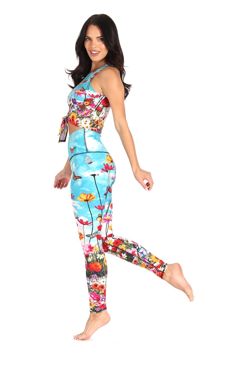 Yoga Democracy YD Legging - Flower Bomb