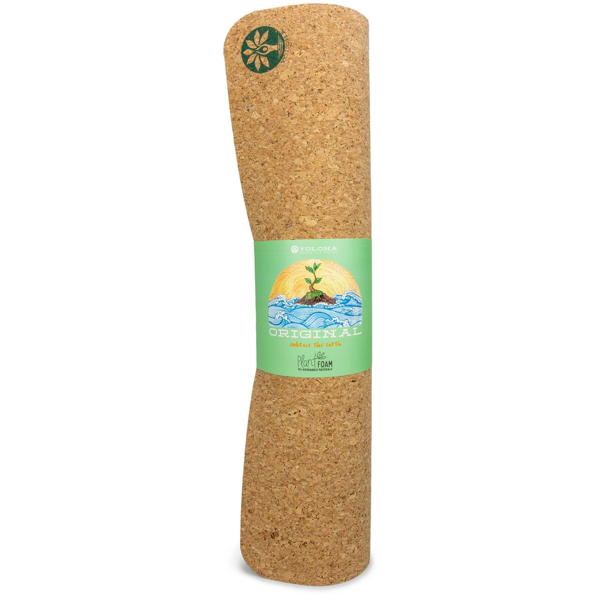 Yoloha Yoga Balance and Unity Original Cork Yoga Mat