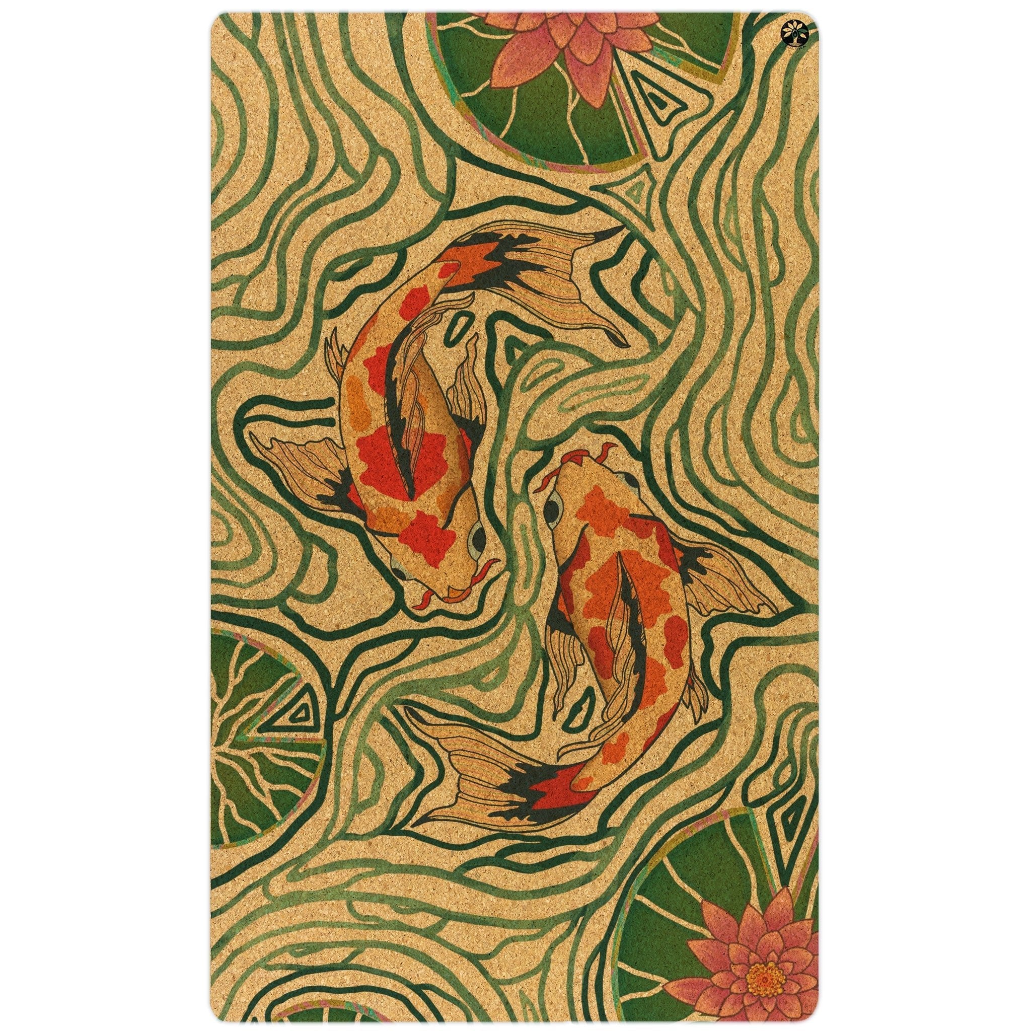 Yoloha Yoga Pond of Harmony Nomad XL Cork Yoga Mat