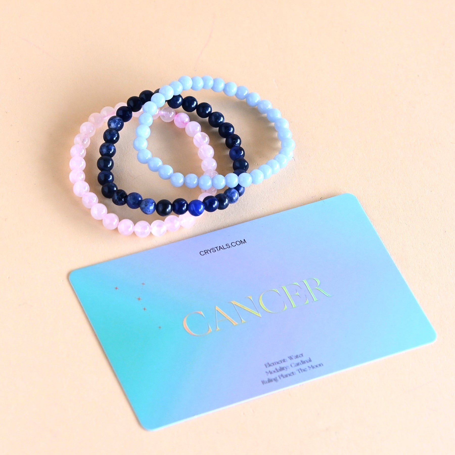 Cancer Bracelet Trio
