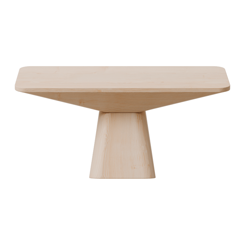 Walden Meditation Bench in Hinoki wood, handcrafted for stillness and conscious living