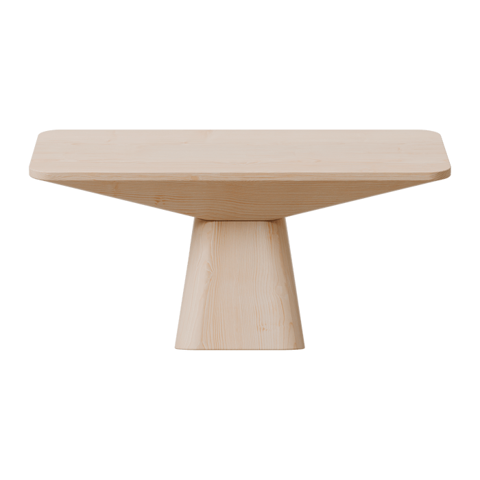 Walden Meditation Bench in Hinoki wood, handcrafted for stillness and conscious living
