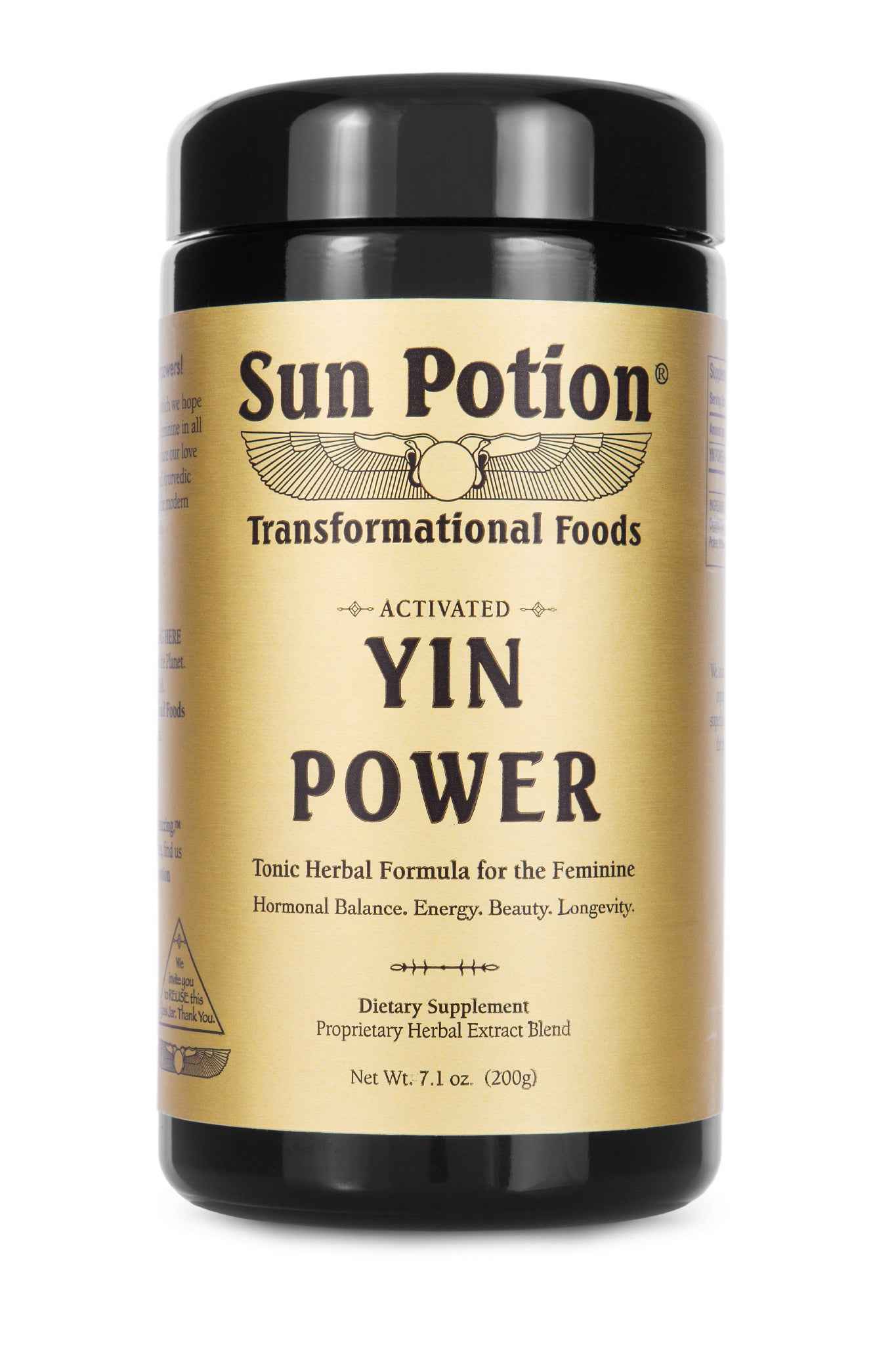 Sun Potion YIN POWER, adaptogenic blend for feminine vitality and hormonal balance
