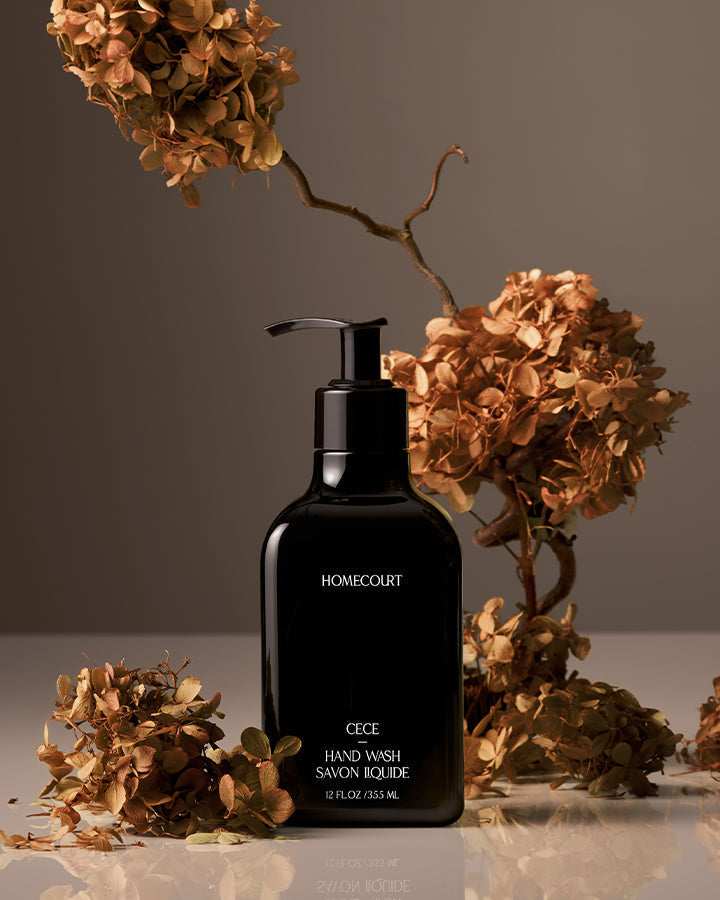 Homecourt Hand Wash, fine fragrance home care founded by Courteney Cox