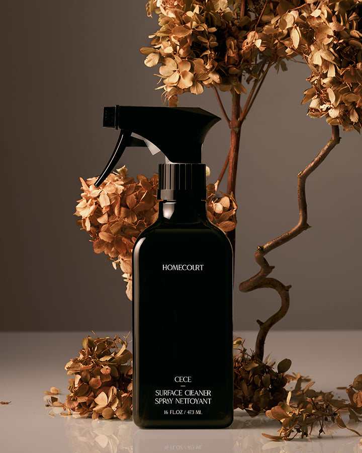 Homecourt Surface Cleaner, fine fragrance home cleaning for a beautifully scented home