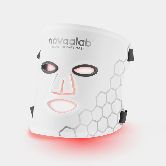 NovaaLab Novaa Glow Therapy Mask, cold laser therapy for skin renewal and collagen stimulation