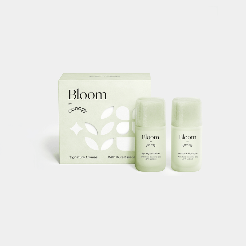 Canopy Bloom Aroma Kit, essential oil blend for humidifier and filtered showerhead aroma ritual