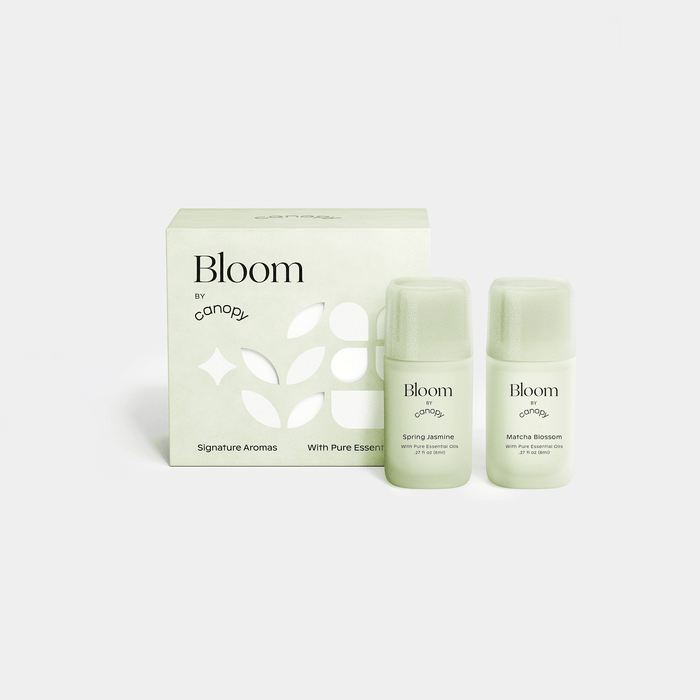 Canopy Bloom Aroma Kit, essential oil blend for humidifier and filtered showerhead aroma ritual