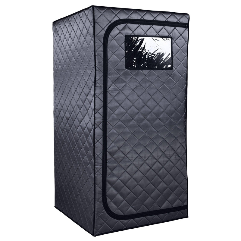 Durasage Portable Full Size Infrared Sauna for at home, ultra low EMF infrared panels with LED lighting