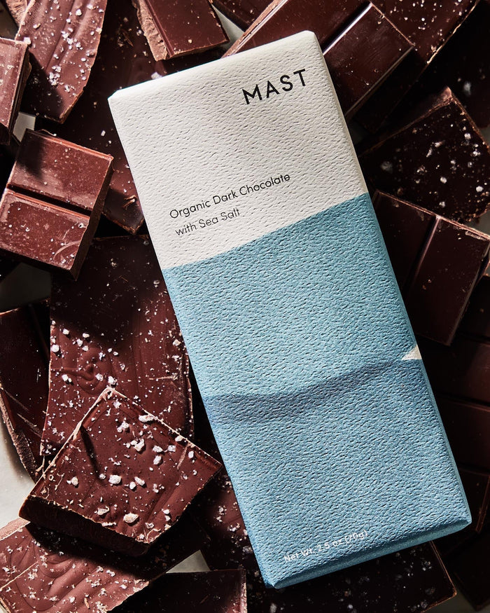 Mast Market Organic Dark Chocolate with Sea Salt bar