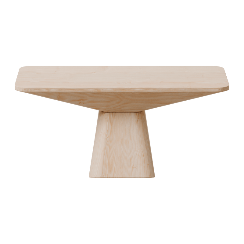 Walden Meditation Bench in Hinoki wood, handcrafted for stillness and conscious living