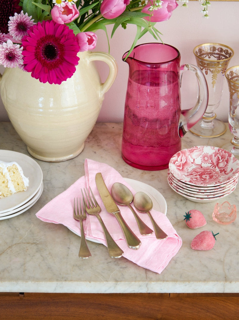 Mepra Vintage Champagne Pewter Flatware from Weston Table, Italian-forged heirloom flatware for the considered table
