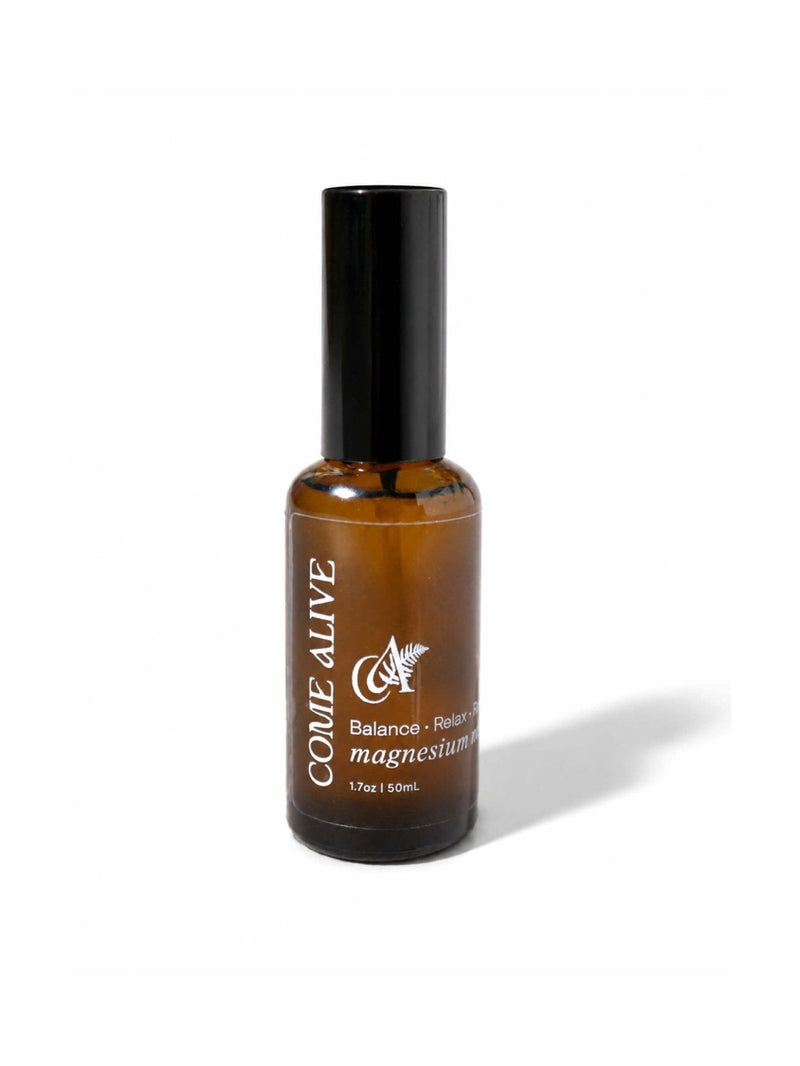 Come Alive Herbals Magnesium Mist Ritual Dose, 30-day topical magnesium spray for sleep and stress recovery