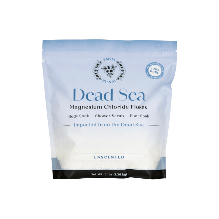 Rapha Blends Pure Dead Sea Magnesium Chloride Flakes and Tallow Honey Balm